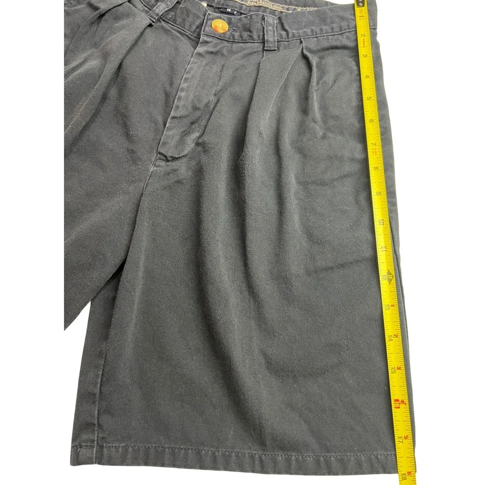 Polo Ralph Lauren Chino Shorts Boy 14 Navy Blue Pleated Cotton Casual Preppy G12